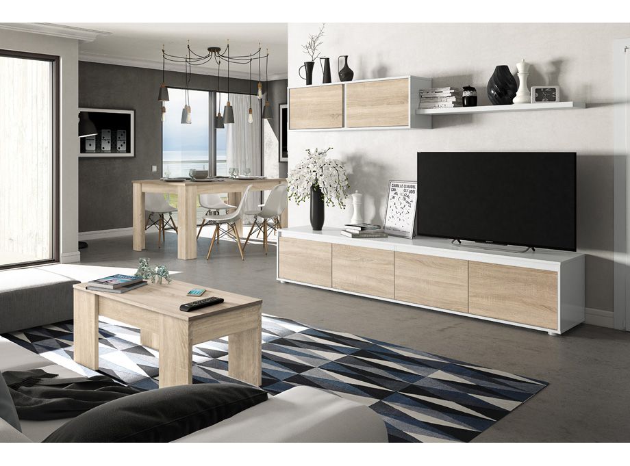 Mueble de comedor home roble