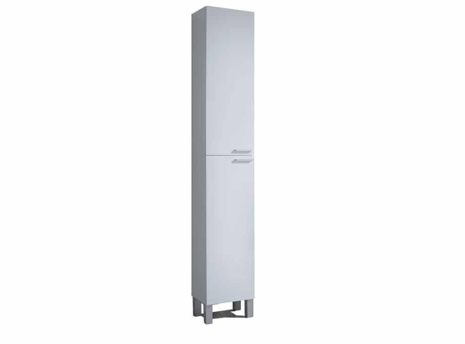 Armario para baño en blanco