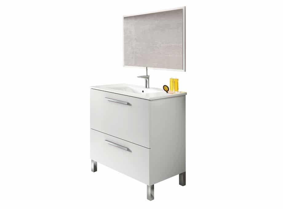 Mueble para el baño detalle recortado