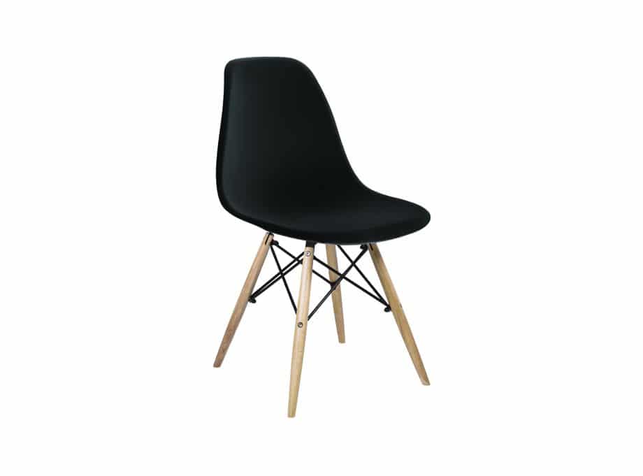 Silla modelo Oslo negro