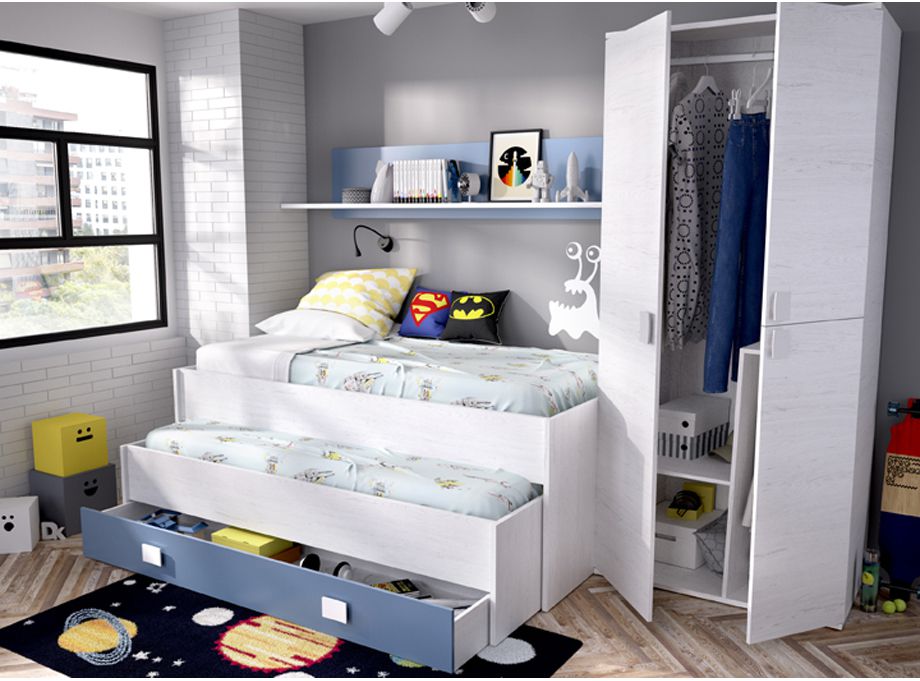 cama compacta modelo ocean abierto