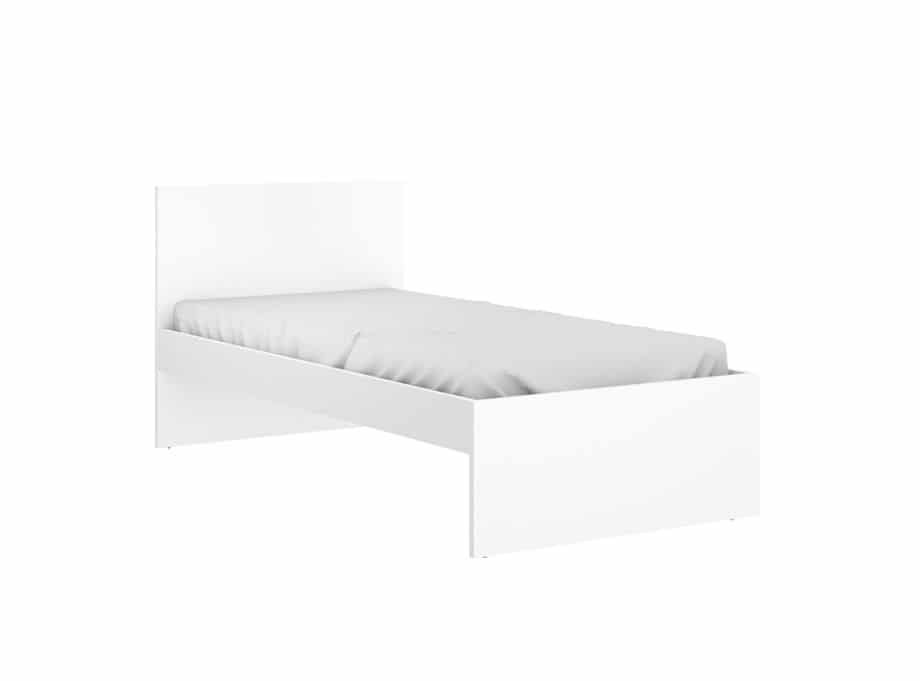 Cama juvenil blanca detalle