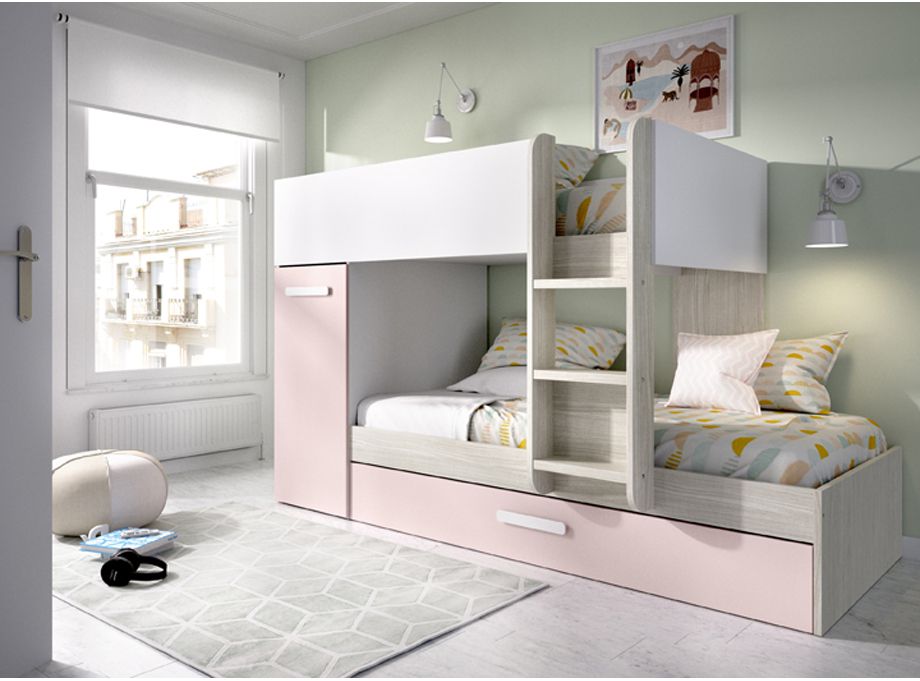 Cama Tom en rosa