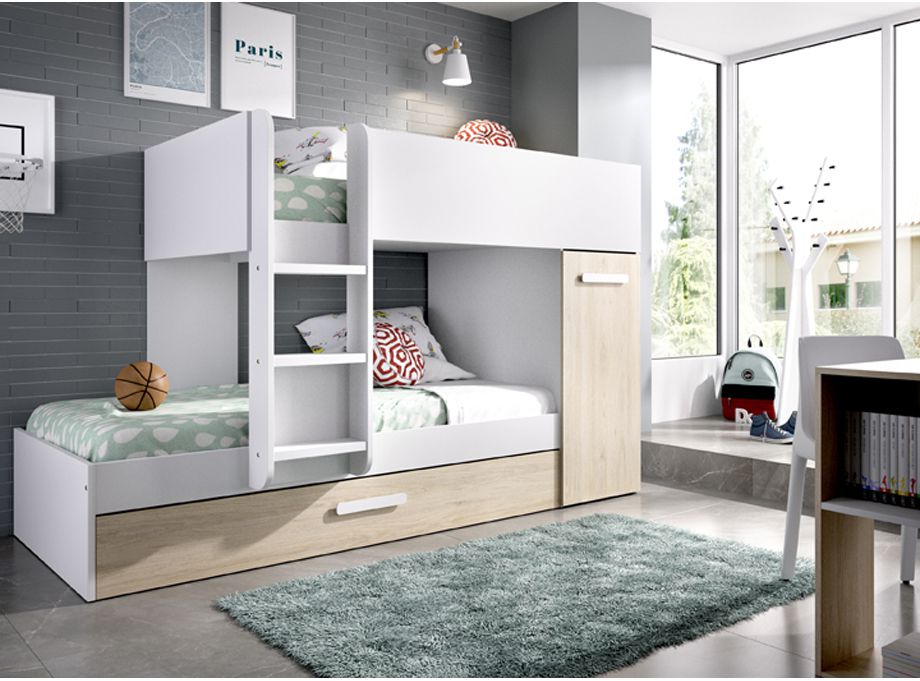 Frontal cama Tom natural