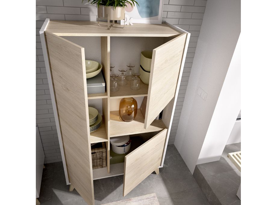 Mueble alto ness abierto