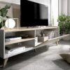 Mueble bajo TV abierto