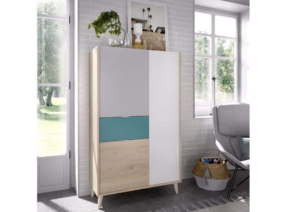 Salón modelo nova 4 - detalle módulo vertical
