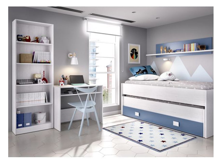 Conjunto de muebles juvenil completo