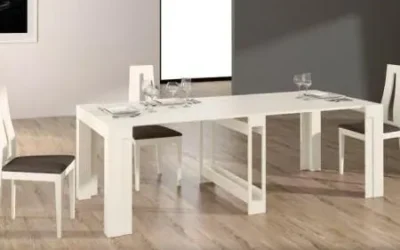 Mesa extensible para tu comedor: ahorra espacio y dinero