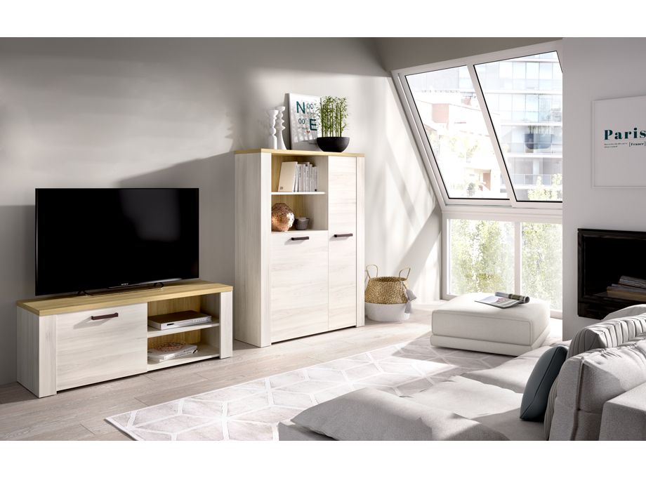 Salón competo y contemporáneo