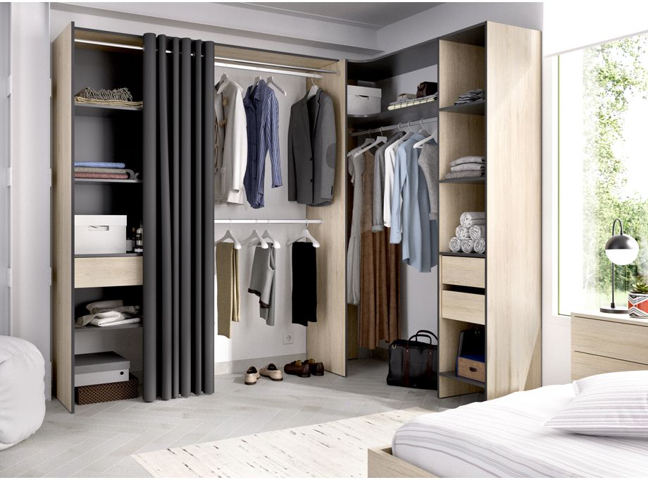 Vestidor completo y elegante