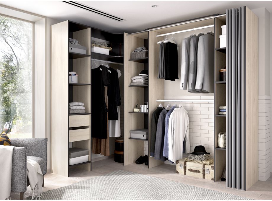Elegante armario vestidor modelo Suit 6