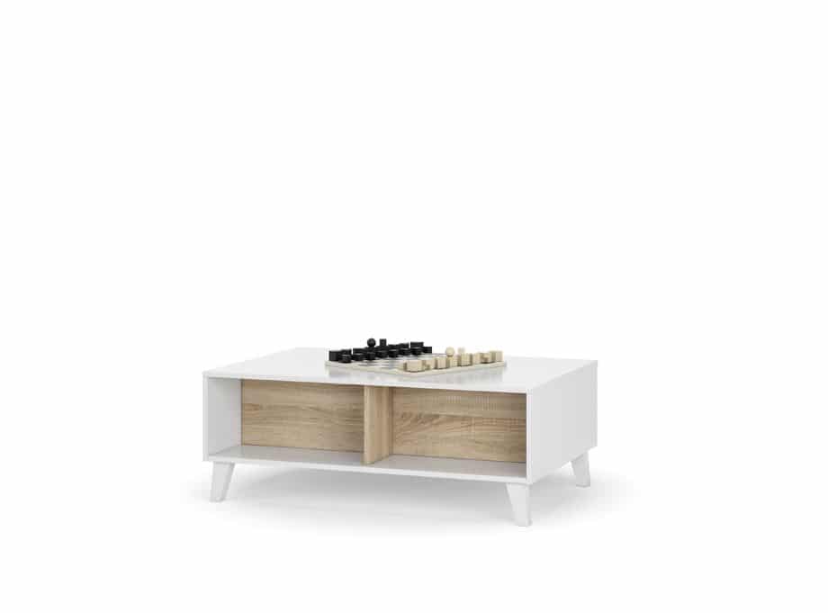 Mesa de centro elevable