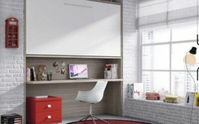 Camas abatibles: consejos para ahorrar espacio en el dormitorio.