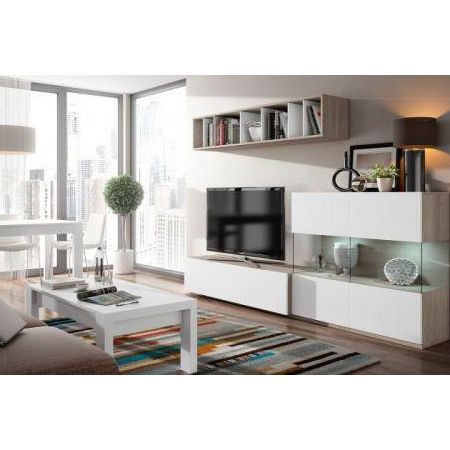 comprar mueble de salón lacado blanco - comprar muebles lacados