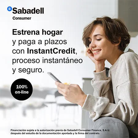 Financia tus muebles con Instant Credit de Banc Sabadell